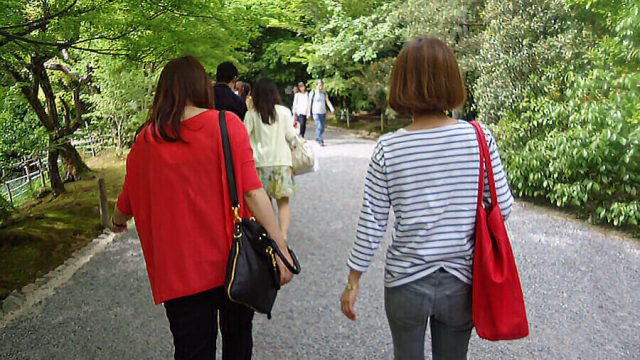 歩きましょう!